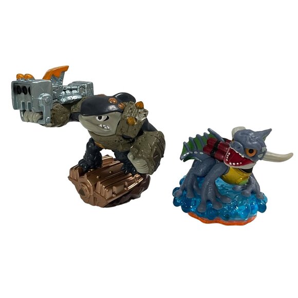 Activision Skylanders Superchargers Giants Lot of 2 Drivers Shark Shooter Zap - Picture 1 of 8